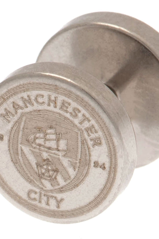 22219 Manchester City FC Stainless Steel Stud Earring 1