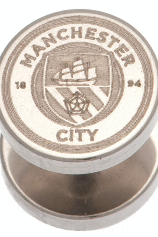 22219 Manchester City FC Stainless Steel Stud Earring