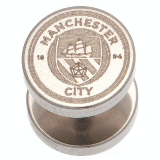 22219 Manchester City FC Stainless Steel Stud Earring