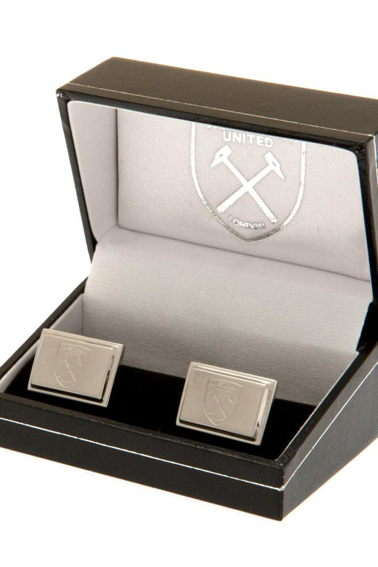 West Ham United FC Stainless Steel Cufflinks