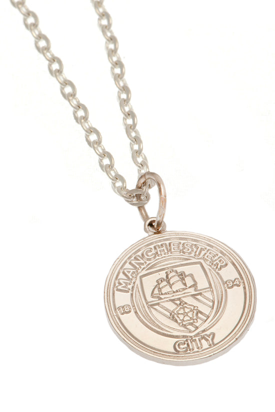 22974 Manchester City FC Silver Plated Pendant Chain 1