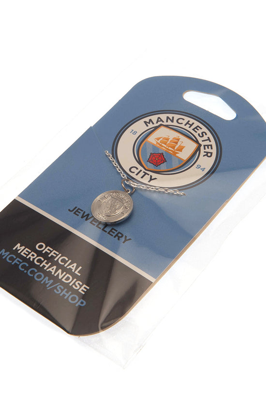22974 Manchester City FC Silver Plated Pendant Chain 2