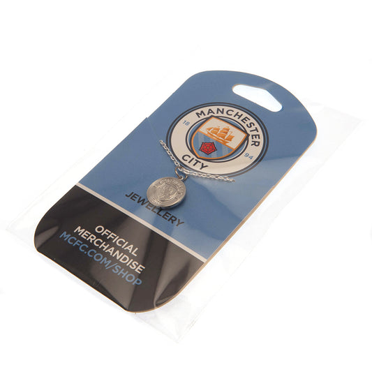 22974 Manchester City FC Silver Plated Pendant Chain 2