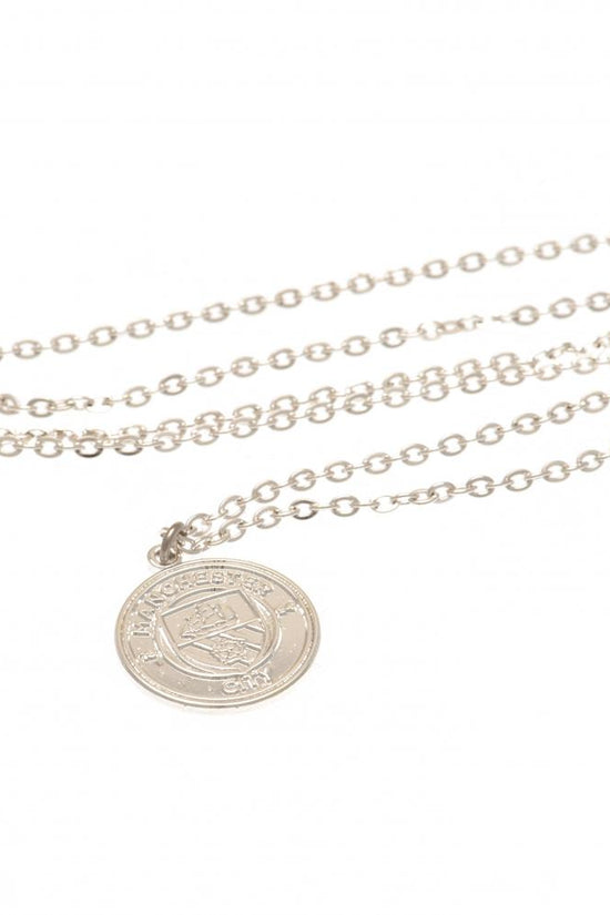 22974 Manchester City FC Silver Plated Pendant Chain