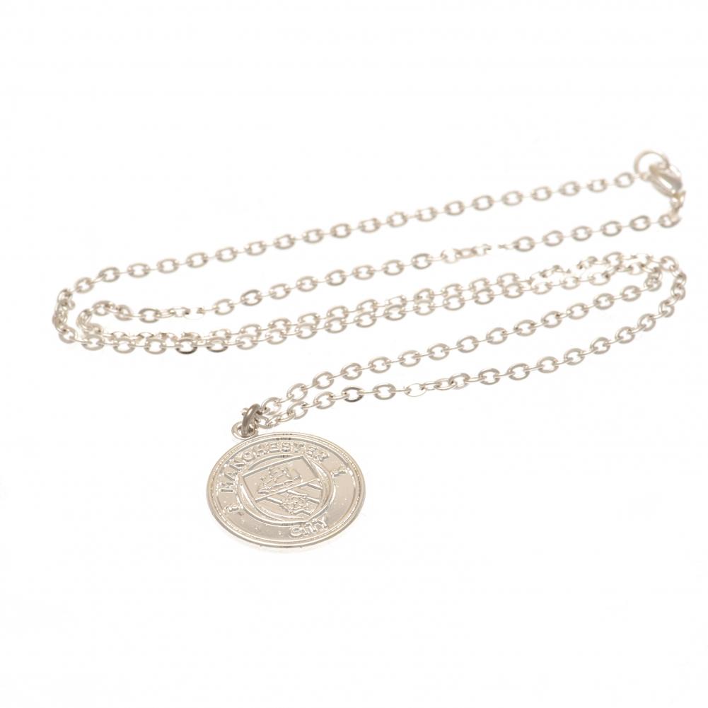 22974 Manchester City FC Silver Plated Pendant Chain