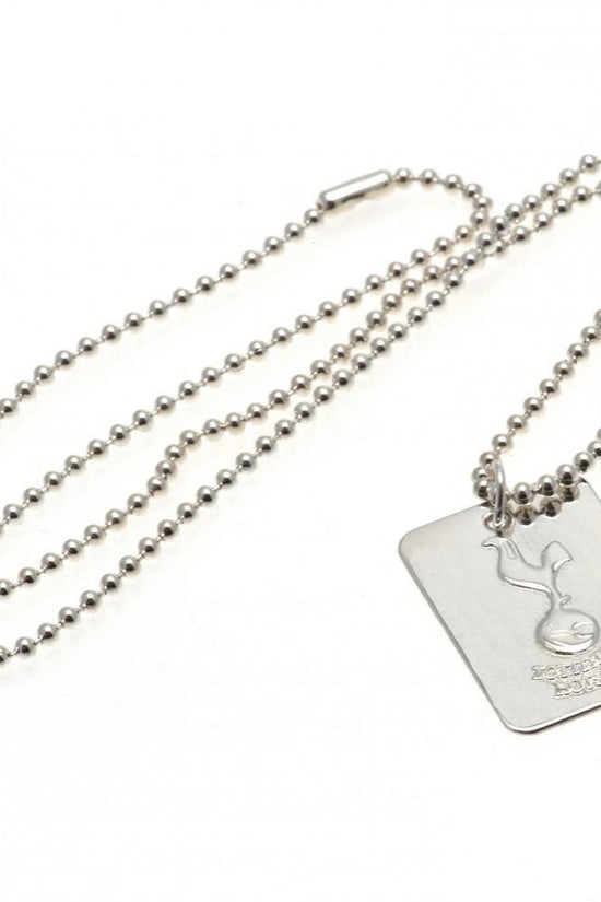 23646 Tottenham Hotspur FC Silver Plated Dog Tag Chain 1