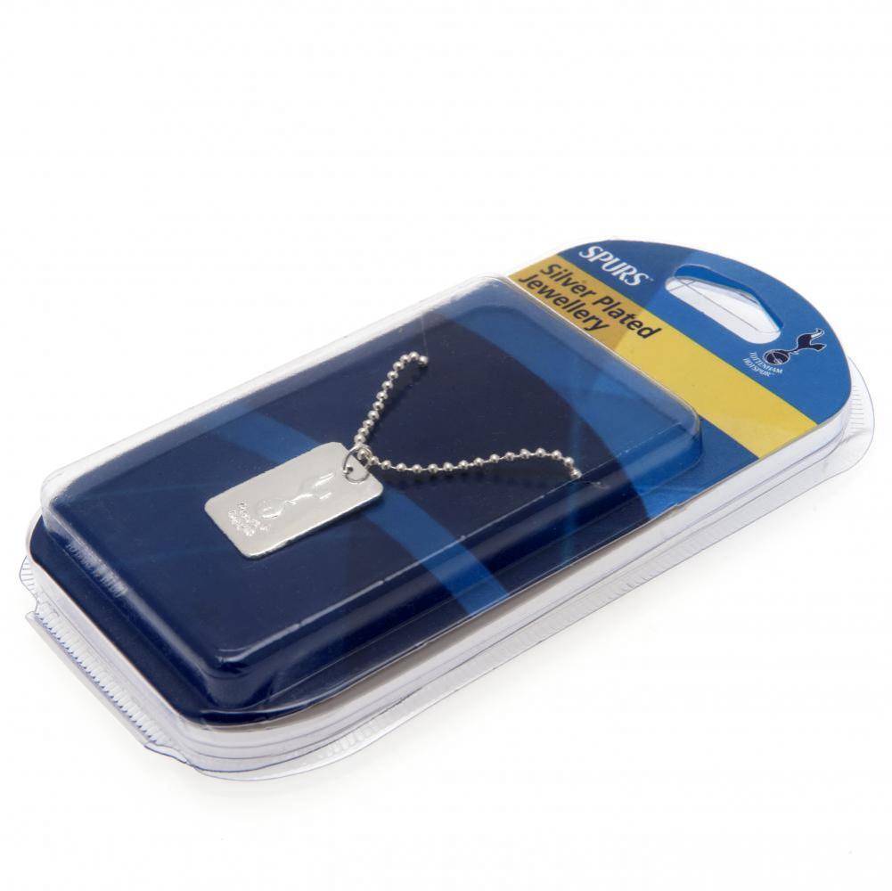 23646 Tottenham Hotspur FC Silver Plated Dog Tag Chain 2