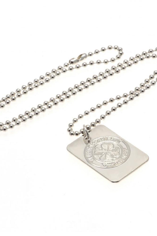 23652 Celtic FC Silver Plated Dog Tag Chain 1