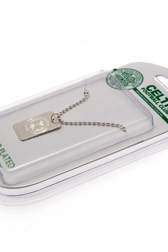 23652 Celtic FC Silver Plated Dog Tag Chain 2