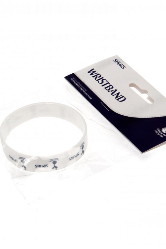 Tottenham Hotspur FC White Silicone Wristband