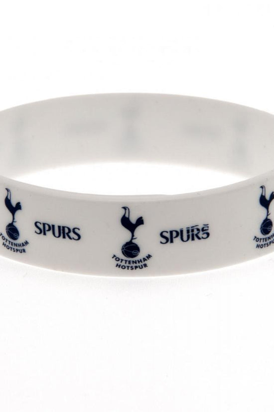 Tottenham Hotspur FC White Silicone Wristband