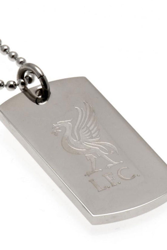 29411 Liverpool FC Engraved Dog Tag Chain LB