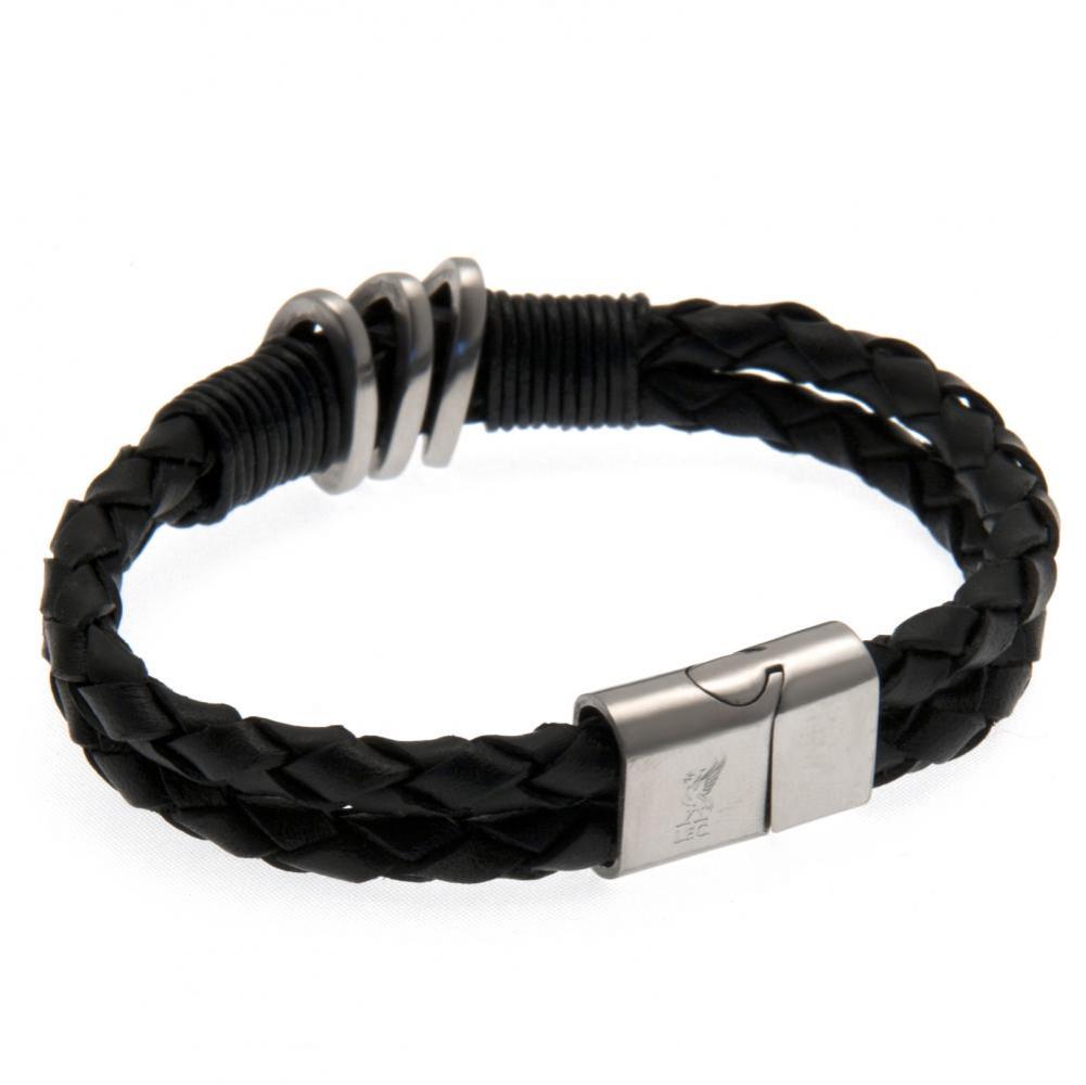 29417 Liverpool FC Leather Bracelet