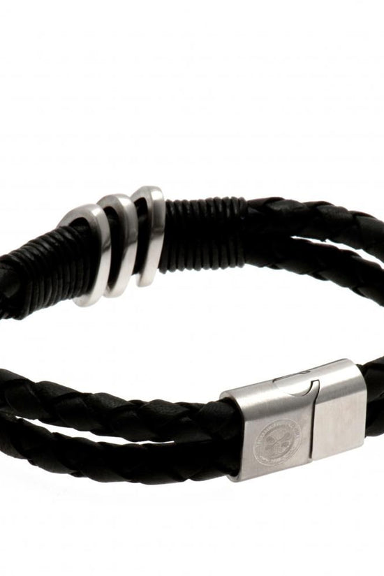 34826 Celtic FC Leather Bracelet