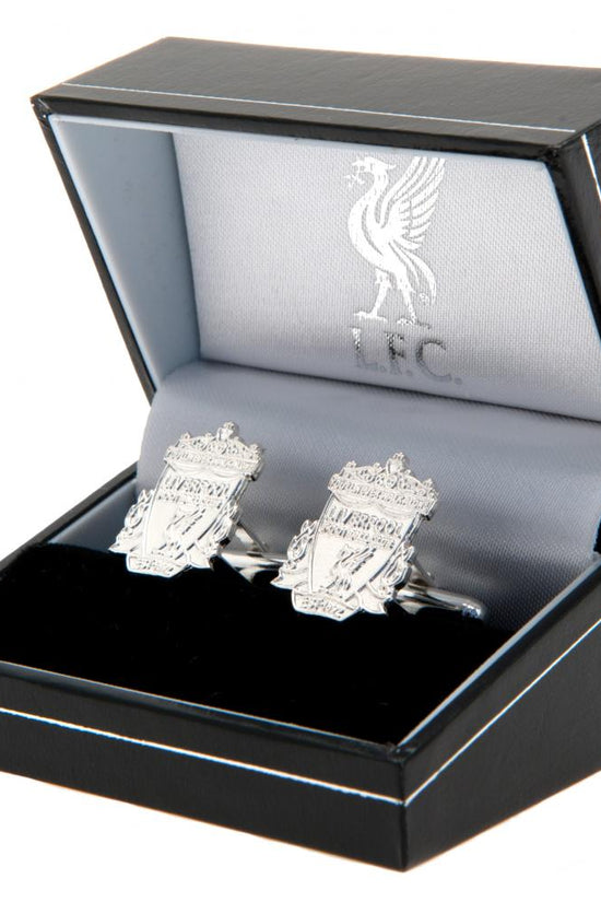 Liverpool FC Sterling Silver Crest Cufflinks