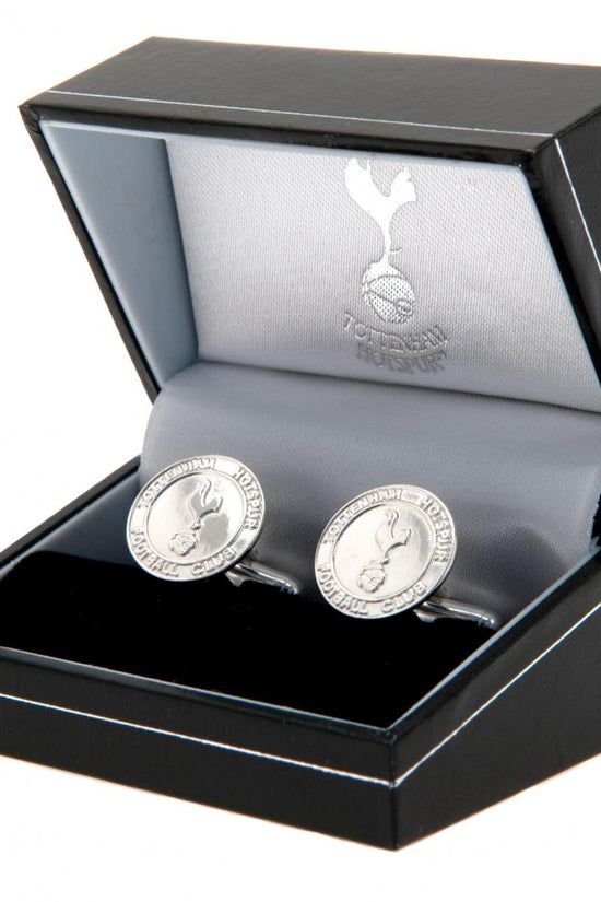 Tottenham Hotspur FC Sterling Silver Crest Cufflinks