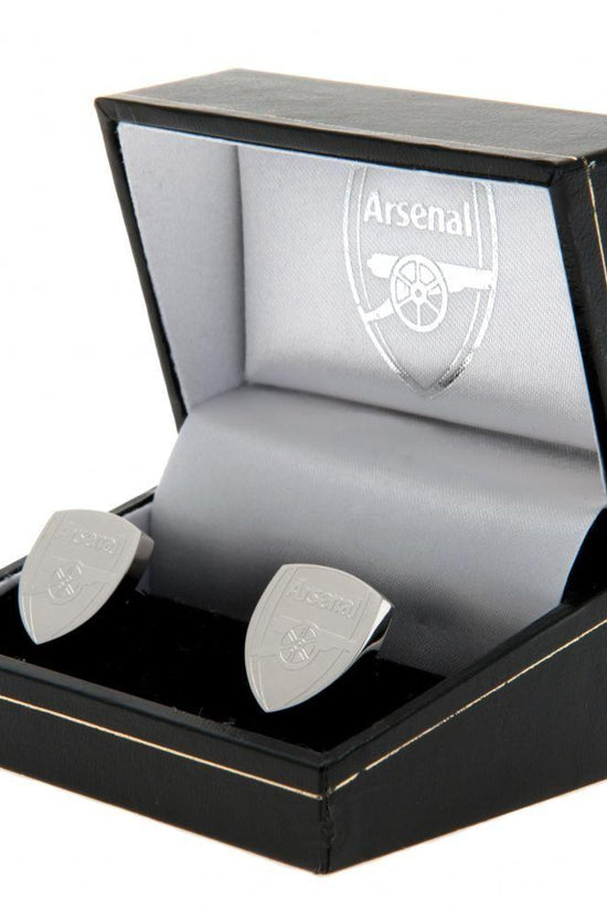 Arsenal FC Stainless Steel Formed Cufflinks