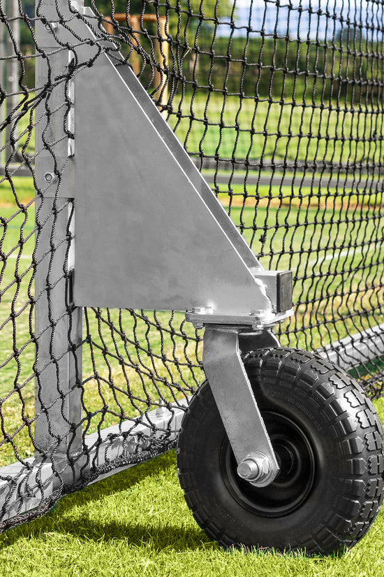 Cazna Mobile Cricket Batting Cage - 360° Mobility
