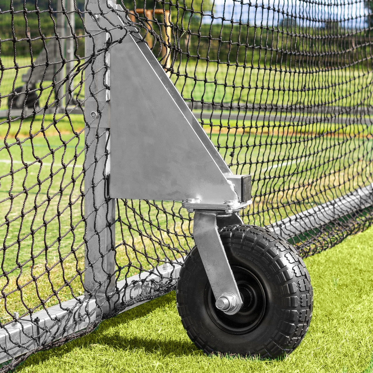 Cazna Mobile Cricket Batting Cage - 360° Mobility