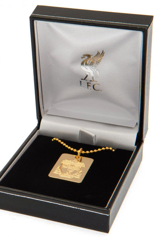 36168 Liverpool FC Gold Plated Dog Tag Chain 2