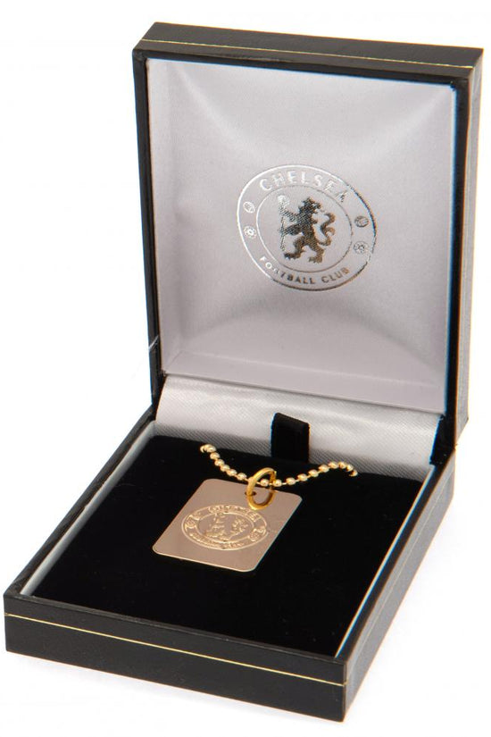 36170 Chelsea FC Gold Plated Dog Tag Chain 2