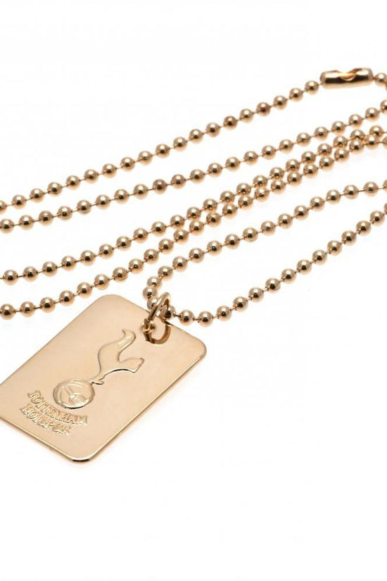 36172 Tottenham Hotspur FC Gold Plated Dog Tag Chain 1