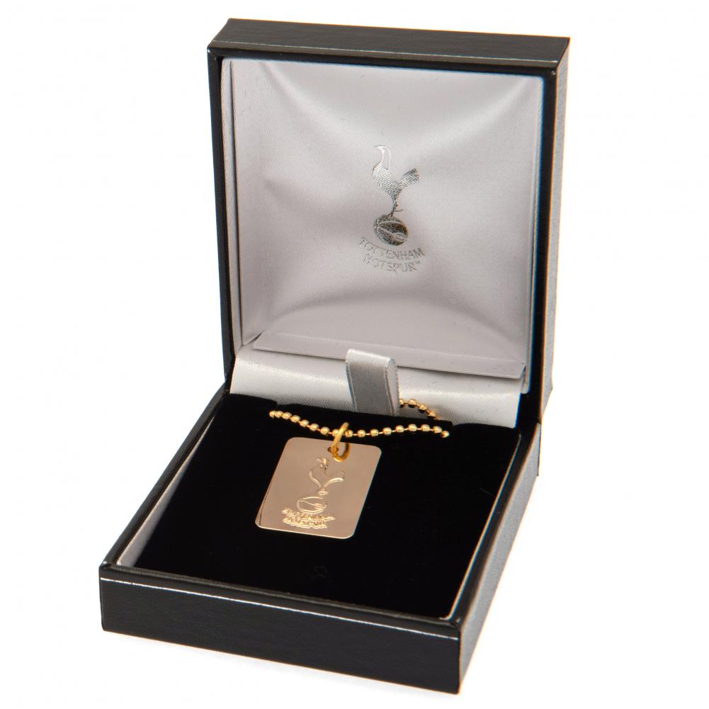 36172 Tottenham Hotspur FC Gold Plated Dog Tag Chain 2