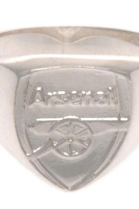 Arsenal FC Sterling Silver Ring Medium