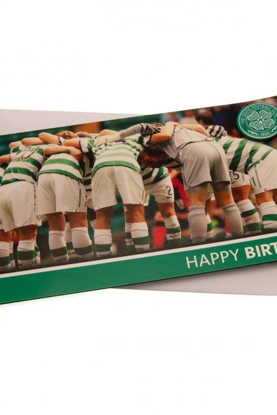 36307 Celtic FC Birthday Card Huddle