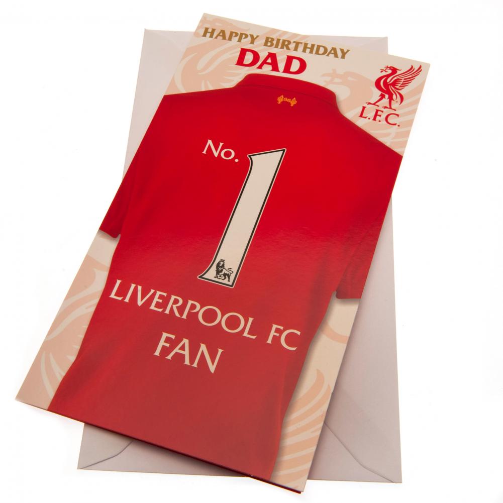 36315 Liverpool FC Birthday Card Dad