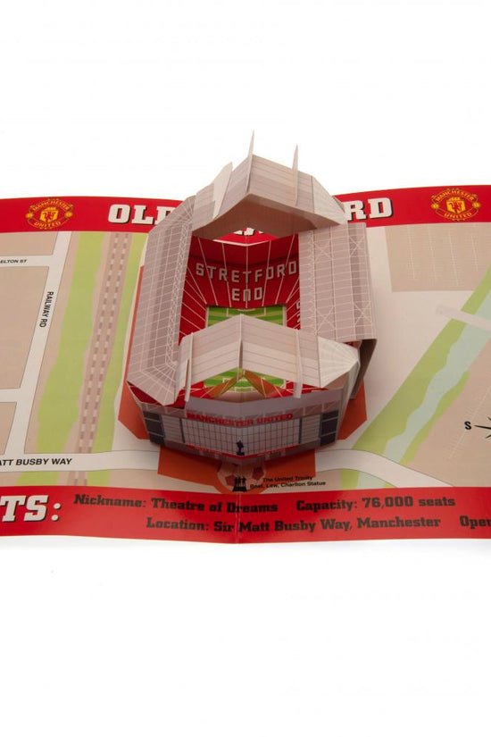 Manchester United FC Pop-Up Birthday Card