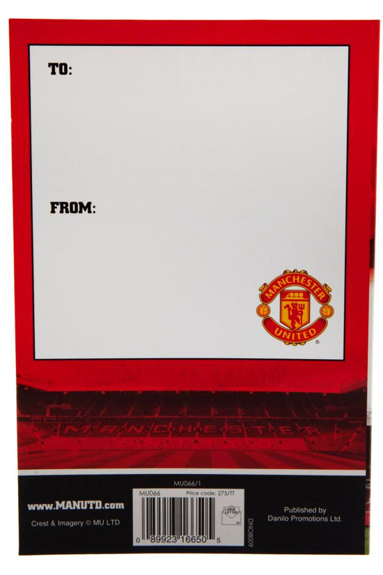 Manchester United FC Pop-Up Birthday Card