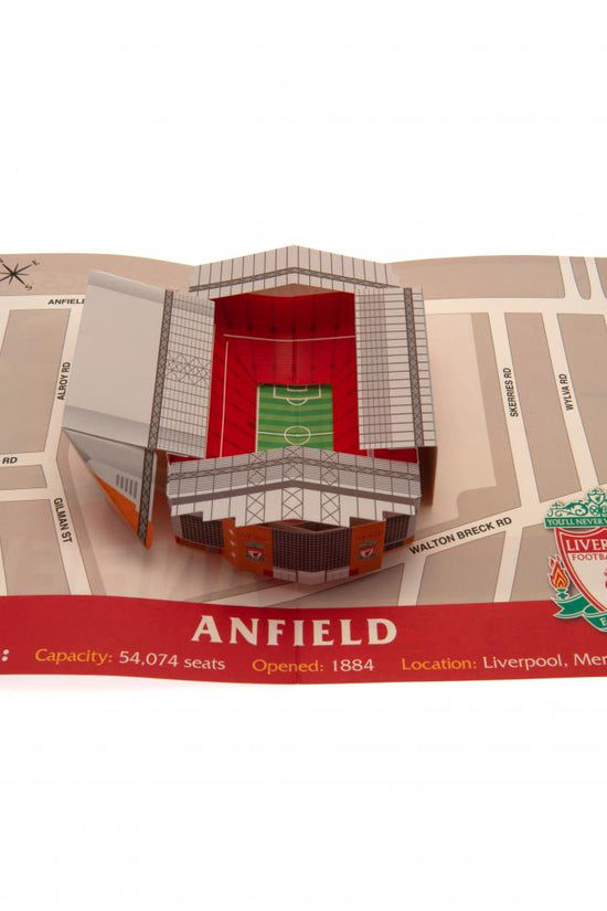 Liverpool FC Pop-Up Birthday Card