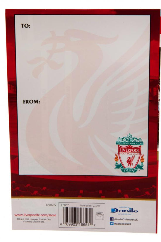Liverpool FC Pop-Up Birthday Card