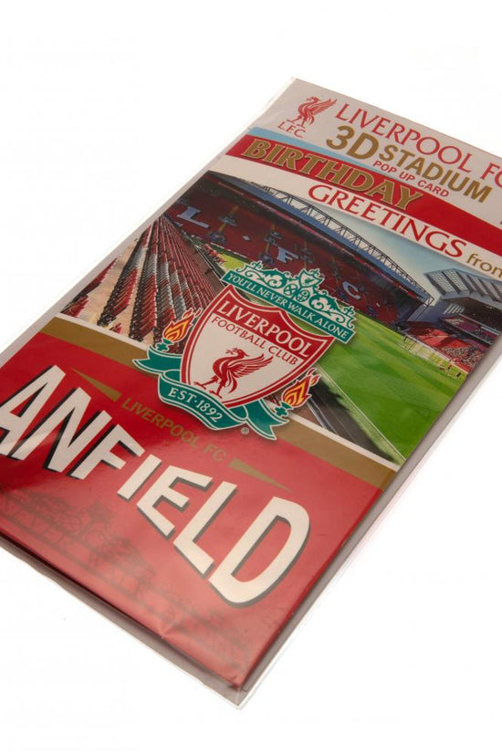 Liverpool FC Pop-Up Birthday Card
