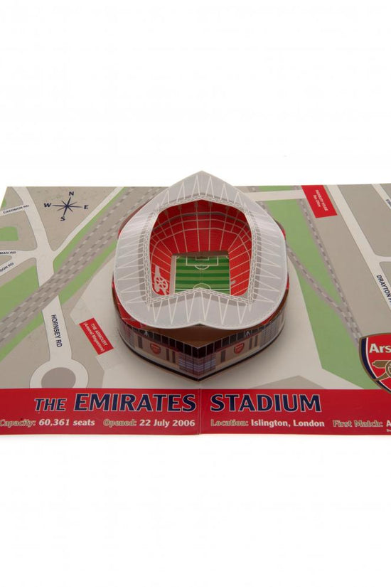 Arsenal FC Pop-Up Birthday Card