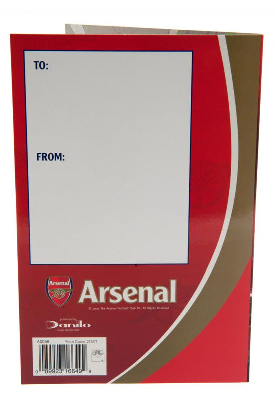 Arsenal FC Pop-Up Birthday Card