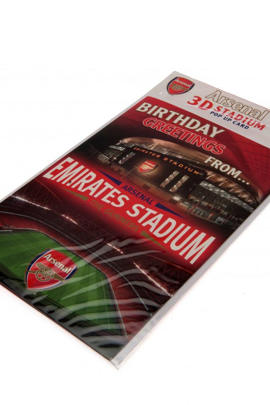 Arsenal FC Pop-Up Birthday Card