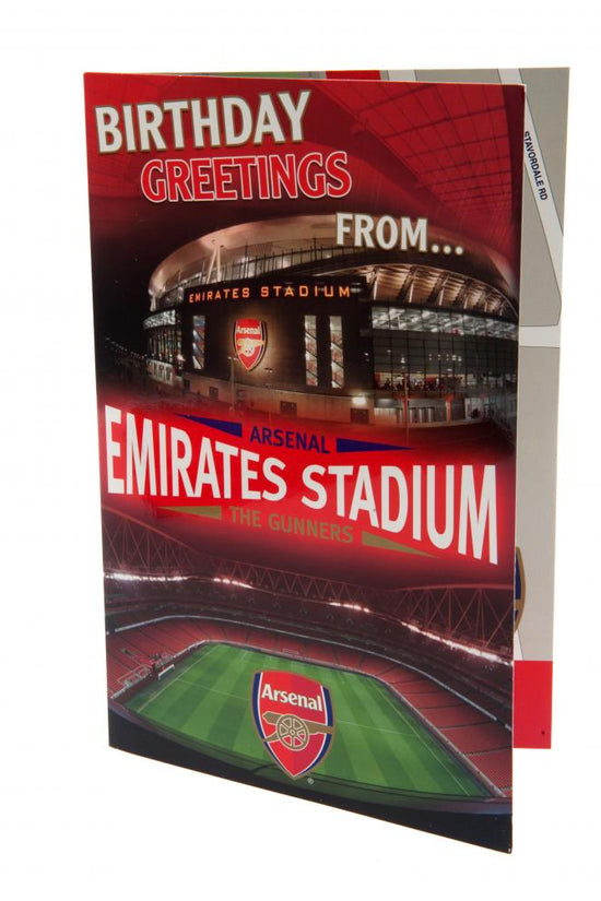 Arsenal FC Pop-Up Birthday Card