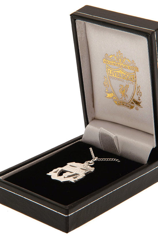 Liverpool FC Sterling Silver Pendant & Chain CR Large