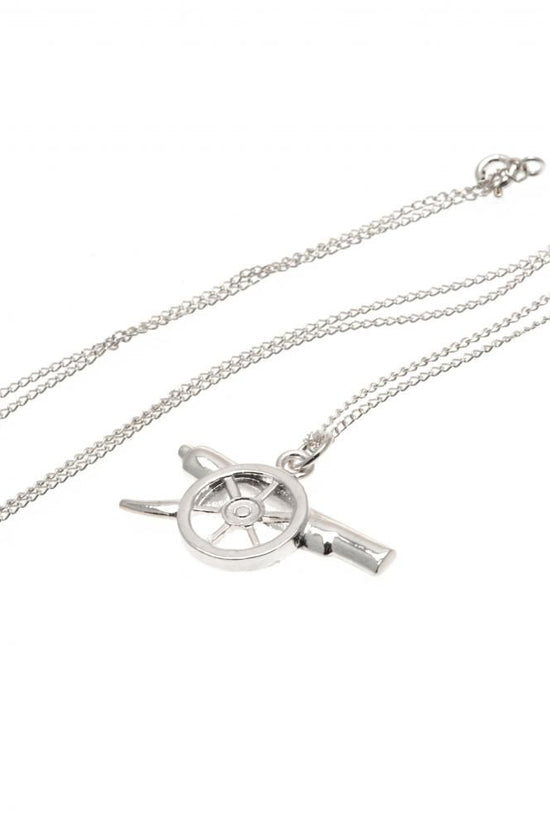 Arsenal FC Sterling Silver Pendant & Chain GN