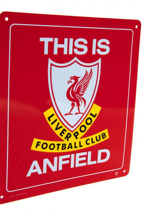 Liverpool FC This is Anfield Sign