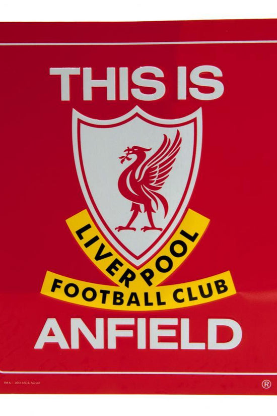 Liverpool FC This is Anfield Sign