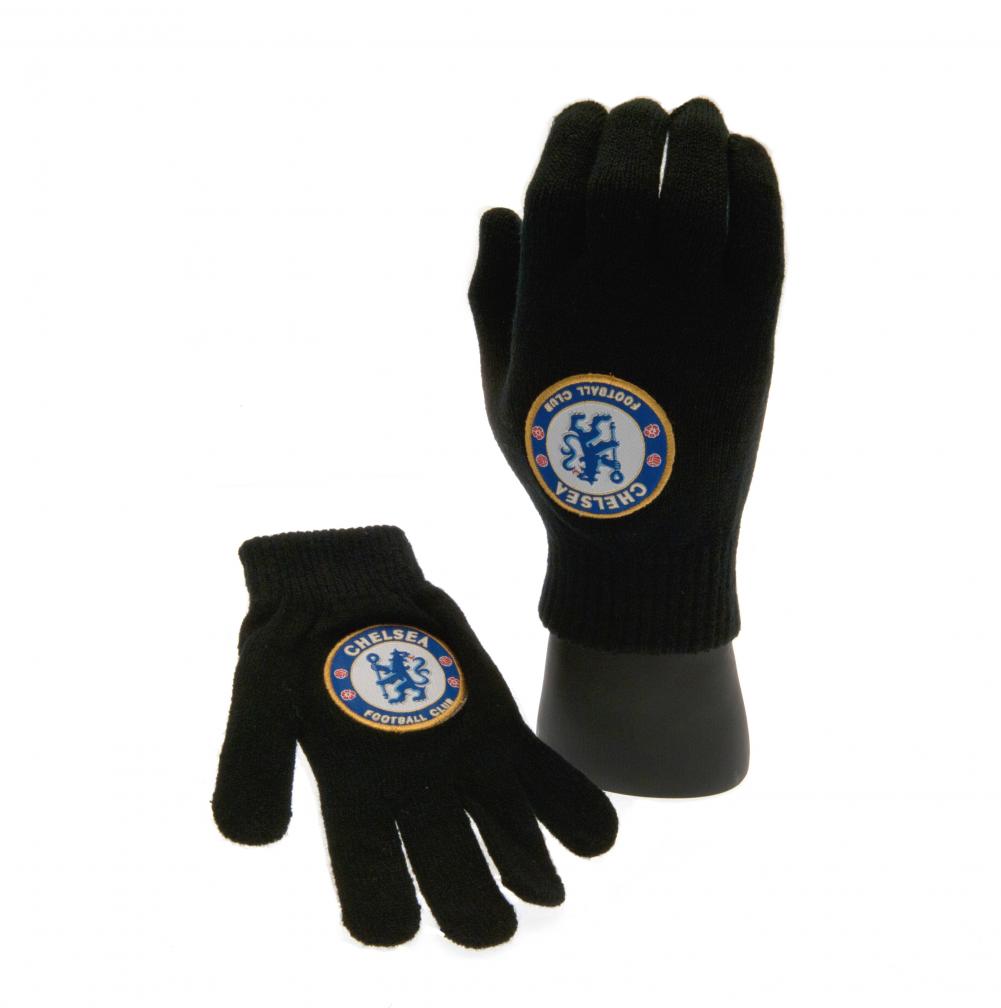49875 Chelsea FC Knitted Gloves Junior