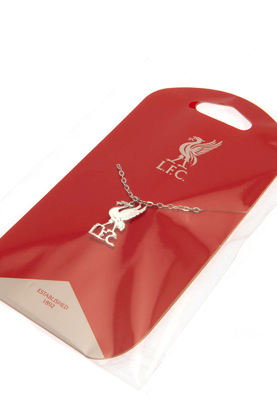 Liverpool FC Silver Plated Pendant & Chain LB
