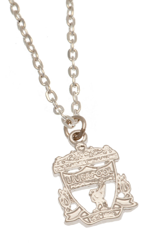 Liverpool FC Silver Plated Pendant & Chain CR