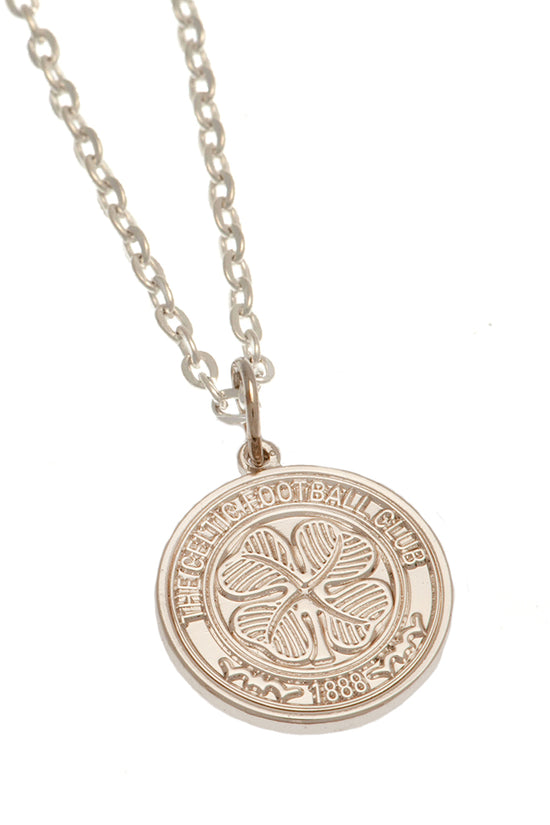 Celtic FC Silver Plated Pendant & Chain