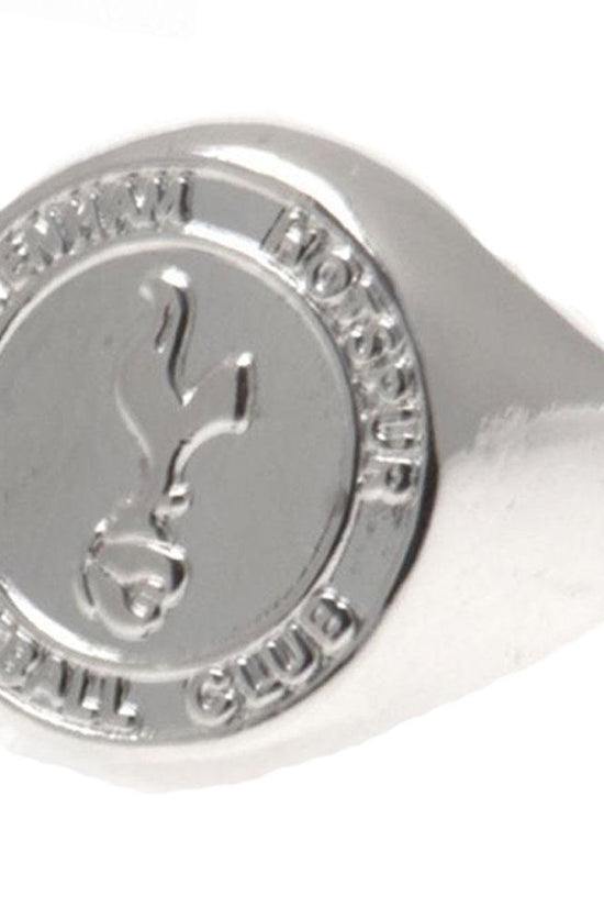 Tottenham Hotspur FC Silver Plated Crest Ring Medium