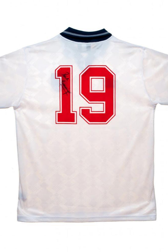 65336 England FA Gascoigne Signed Shirt 2