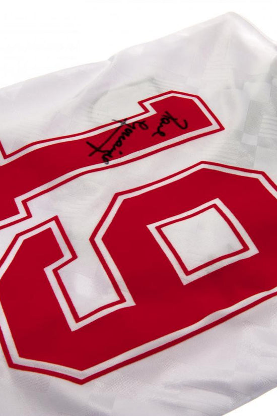 65336 England FA Gascoigne Signed Shirt